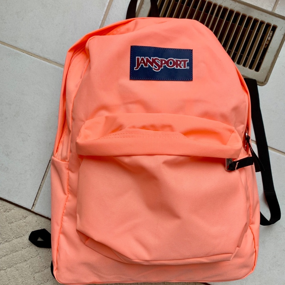 Neon Peach JanSport Backback - Make Offers